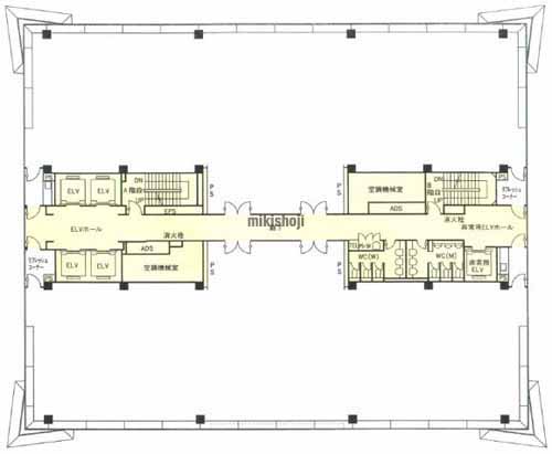 兼松ビルディング本館 平面1