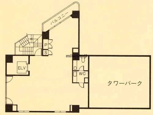 サンライズ東上野ビル 平面1