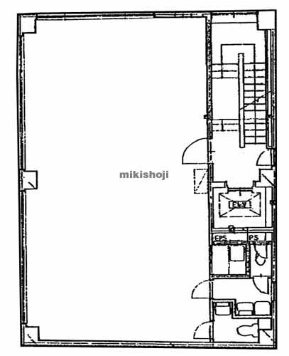 西五反田の日幸五反田ビル別館 平面1