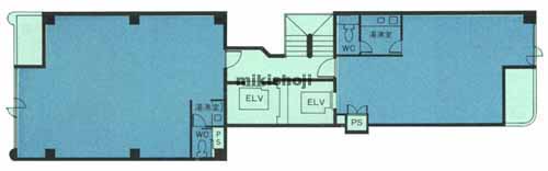 山竹・井出口ビル 平面1