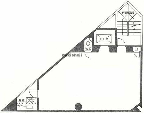 渋谷トライアングル 平面1