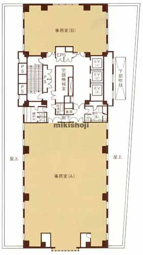 住友不動産西新宿８丁目ビル 平面1
