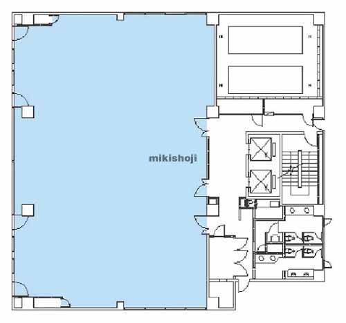 ニッセイ王子ビル 平面1