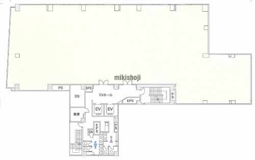 住友不動産上野ビル２号館 平面1