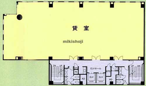 住友不動産大門ビル 平面1
