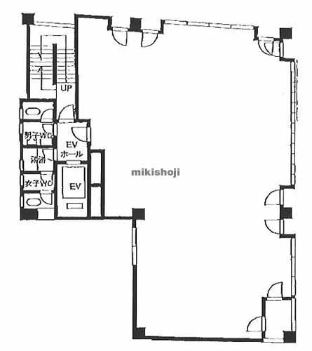 早尾ビル 平面1