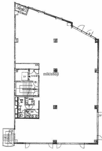 山崎ビル 平面1