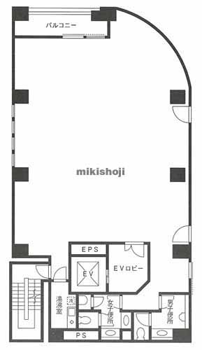 神野商事第２ビル 平面1