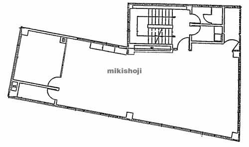 新橋パインビル 平面1