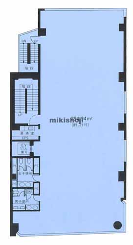 初台ダイヤビル 平面1