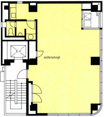 銀座大雄ビル 平面1