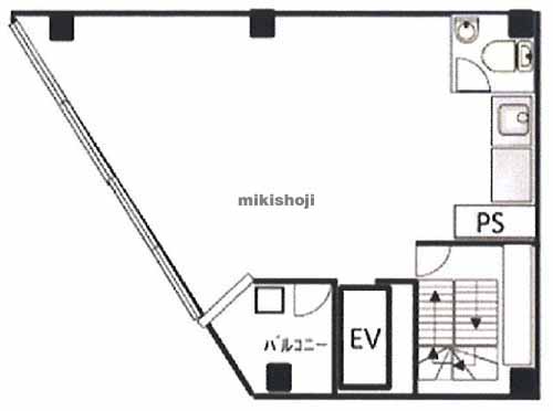 サントミ八丁堀ビル 平面1