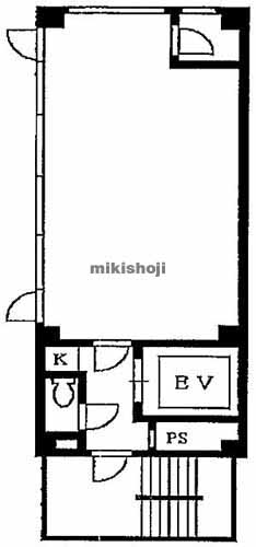 虎ノ門・愛宕のノアーズアーク虎ノ門 平面1