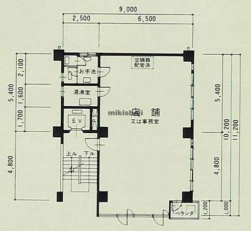 第１４下川ビル 平面1