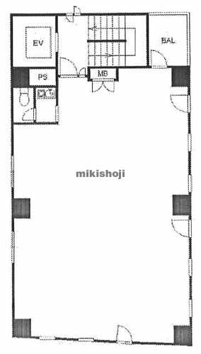 新宿エヌティビル 平面1