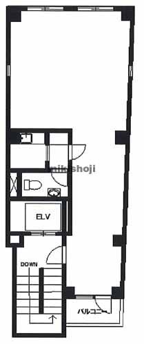 四谷グリーンランドビル 平面1