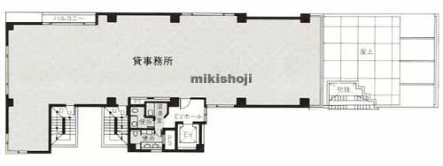 ローベル神楽坂ビル 平面1