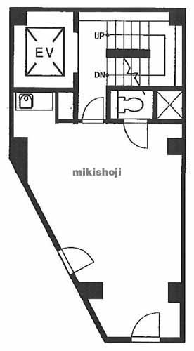 ニュー虎ノ門ビル 平面1