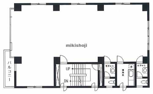 桧峯ビル 平面1