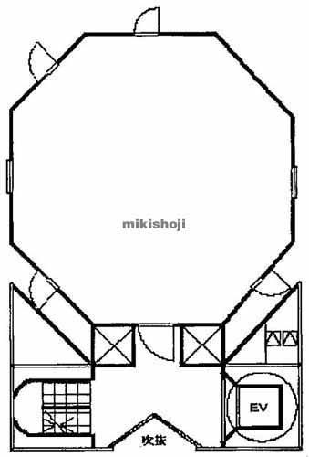 麻布台・東麻布の麻布ウィンテルビル 平面1