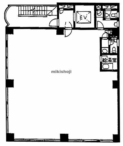 Ｌプレイス初音ビル 平面1