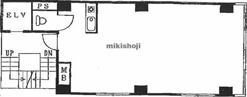 清水ビル 平面1