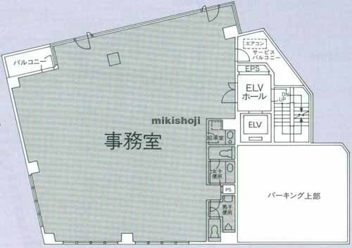 ＣＥＮＴＲＡＬ　ＴＯＭＩＧＡＹＡ　ＢＬＤＧ． 平面1