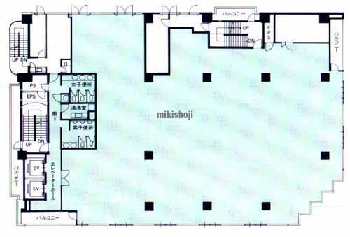 ヒューリック鳥越ビル 平面1