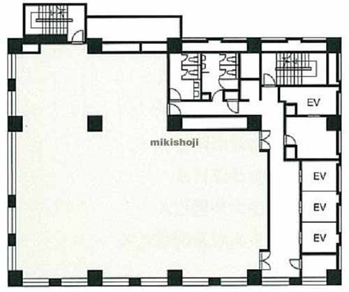 ウエストゲート新宿ビル 平面1