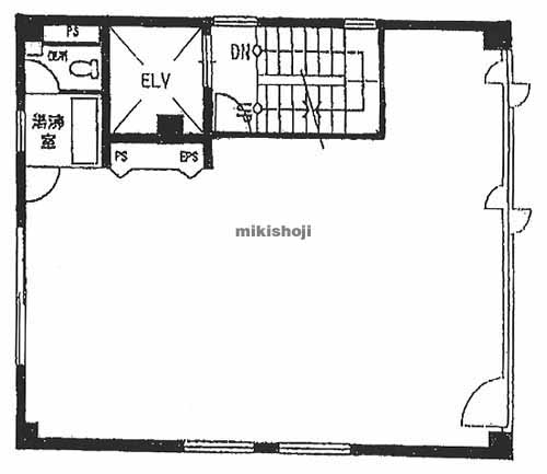 サンエスビル 平面1