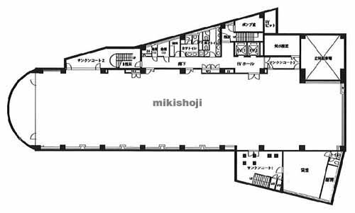 神楽坂プラザビル 平面1