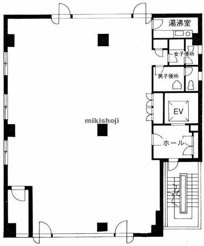 アルトビルディング 平面1