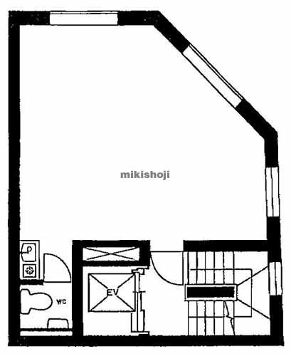 胡萩堂ビル 平面1