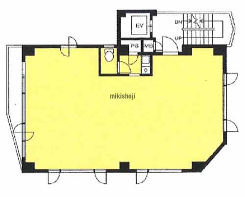グローサ・ユー新宿ビル 平面1