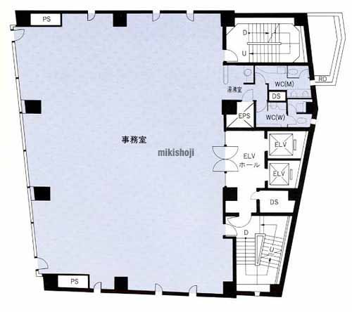 日交神楽坂ビル 平面1