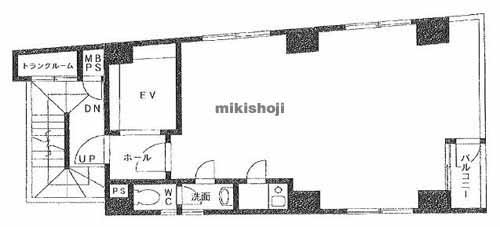 長島エレガンス第５ビル 平面1