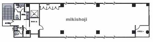 サンライズ橘ビル 平面1