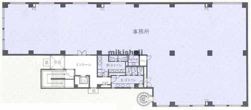 いちご元麻布ビル 平面1