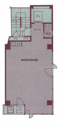 シンメイ銀座ビル 平面1