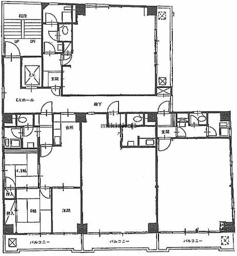 新宿光陽ビル 平面1