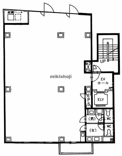 シェラン南麻布ビル 平面1