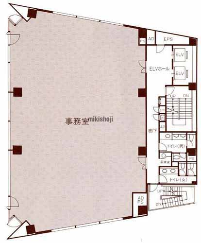 昭和ビル 平面1