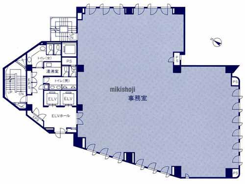 大井朝陽ビル 平面1