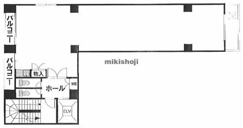 柄澤ビル 平面1