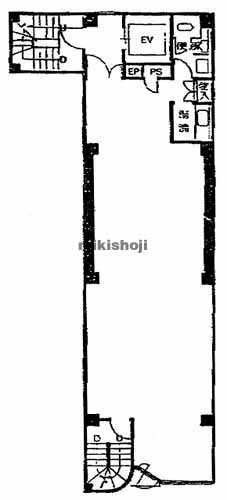 虎ノ門黒沢ビル 平面1