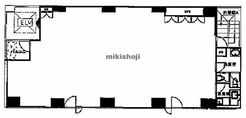 ＡＣＮ日本橋リバーサイドビル 平面1