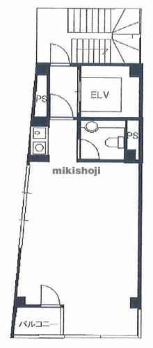 築地ＵＳビル 平面1