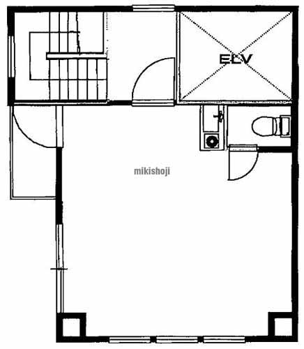 青木ビル 平面1