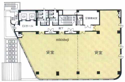 南品川Ｊビル 平面1