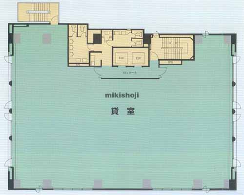 ＭＹ　ＡＲＫ日本橋ビル 平面1